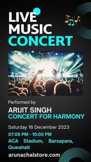 Arijit Singh concert in Guwahati